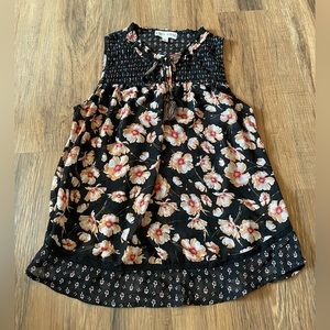 Women’s floral tank top